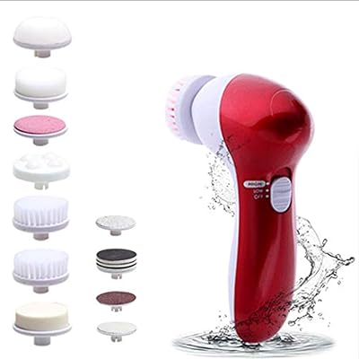 11 in 1 Portable Electric Facial Massager &  Body Exfoliating Scrub Machine – Your Ultimate Skincare Solution!