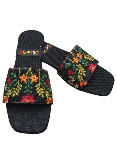 Women's Fabric Formal Flats Style 7