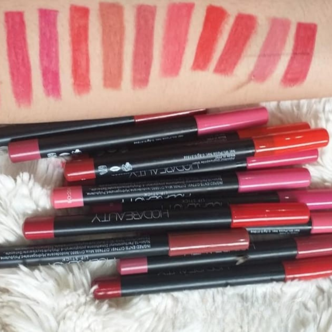 Huda Beauty Lipstick Pencils (Pack of 12)