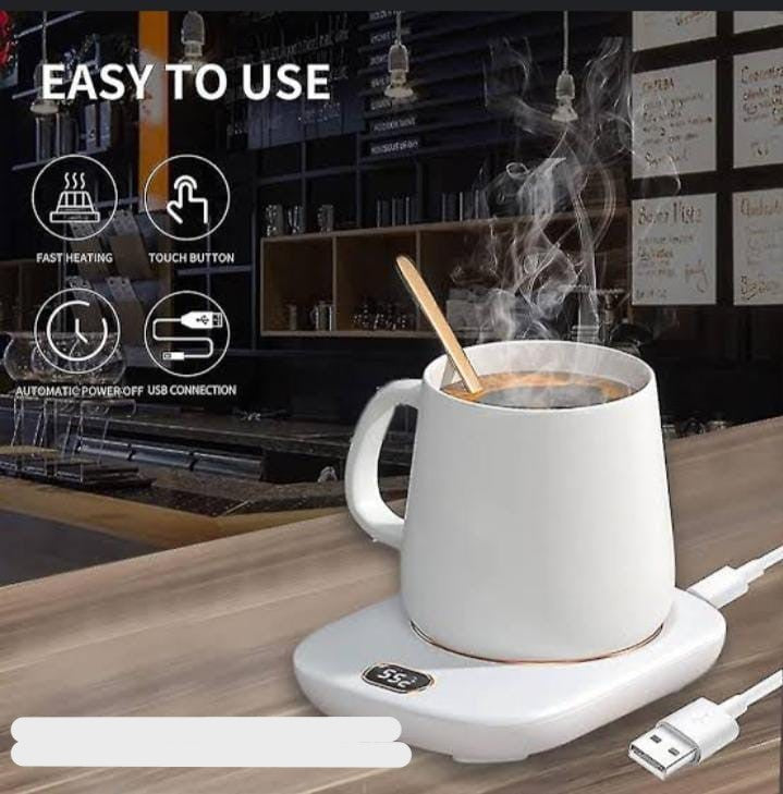 USB Electric Beverage Heater/Coffee Mug Heating Coaster (Without Cup)