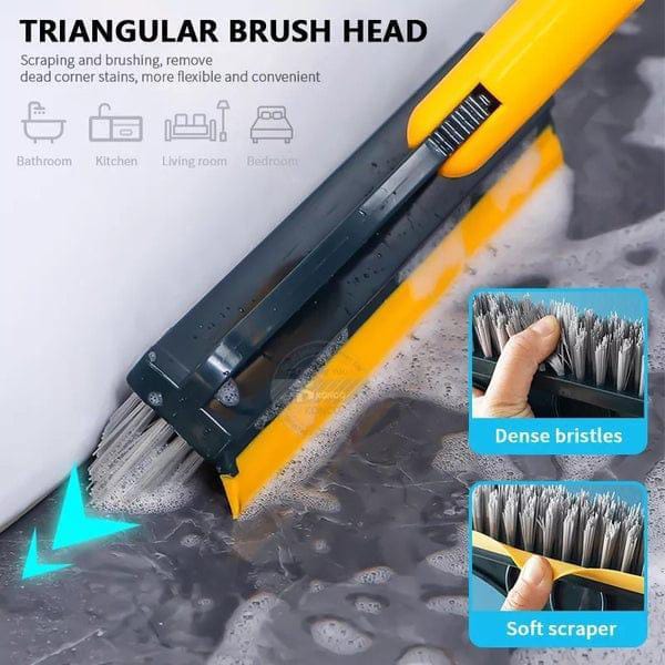 2 in 1 Dust Cleaning Scrubber And Wiper Brush