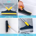 2 in 1 Dust Cleaning Scrubber And Wiper Brush