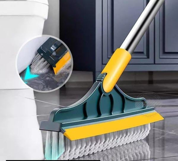 2 in 1 Dust Cleaning Scrubber And Wiper Brush