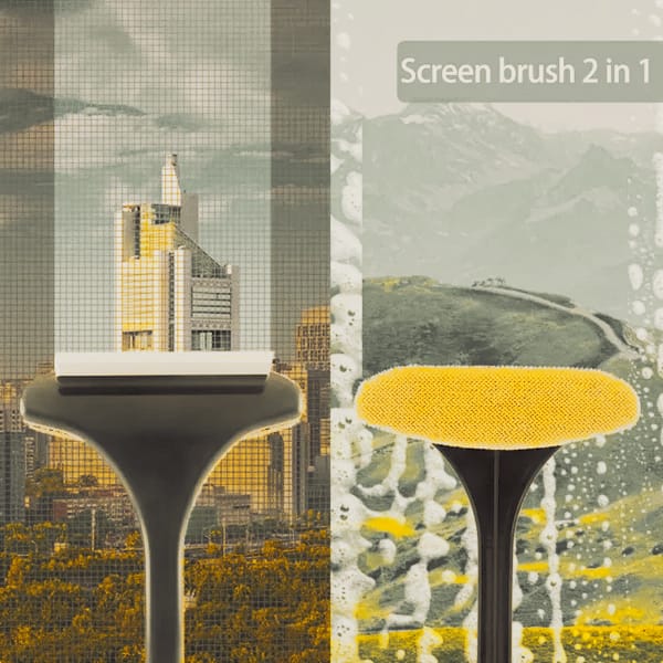 2 in 1 Mini Window Wiper Cleaning Tool