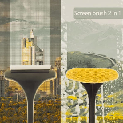 2 in 1 Mini Window Wiper Cleaning Tool