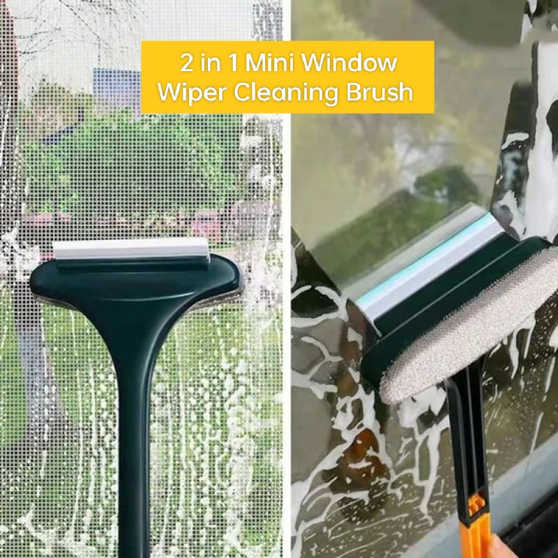 2 in 1 Mini Window Wiper Cleaning Tool