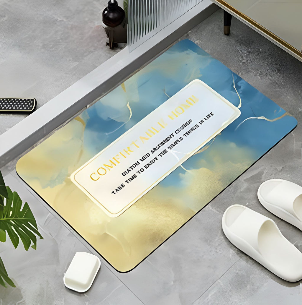 Water Absorbent Anti Slip Silicone Rubber Mat