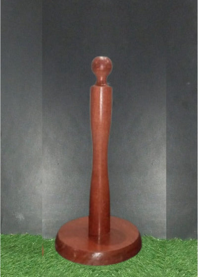 Wooden Tissue Roll Holder for Kitchen-Large