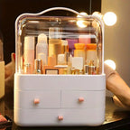 Cosmetic Storage Box, Makeup Organizer with Large Capacity with Storage Drawer