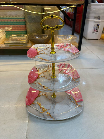 3 Pcs Serving Dish Melamine Material