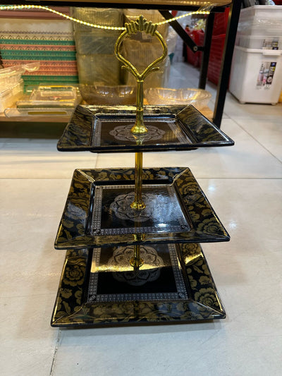 3 Pcs Serving Dish Melamine Material