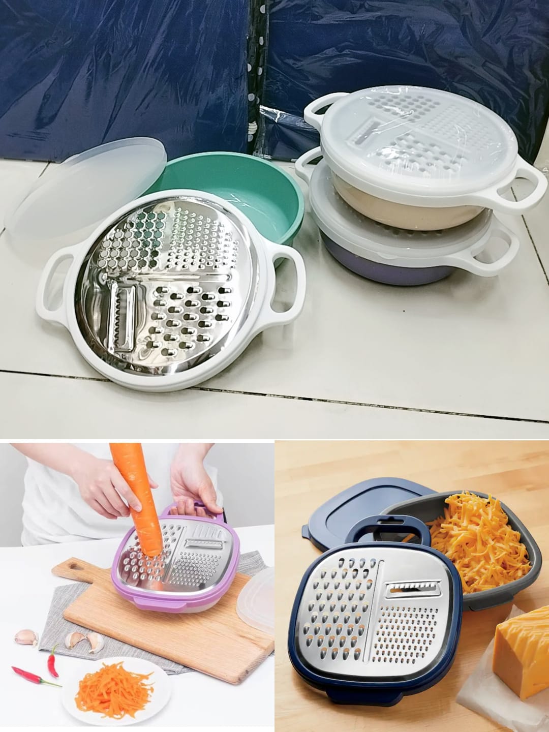 Vegetable Grater with Bowl