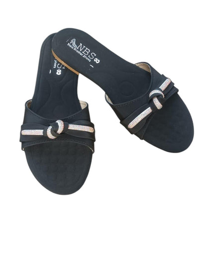 Women's PU Leather Formal Flats Slippers Style 8