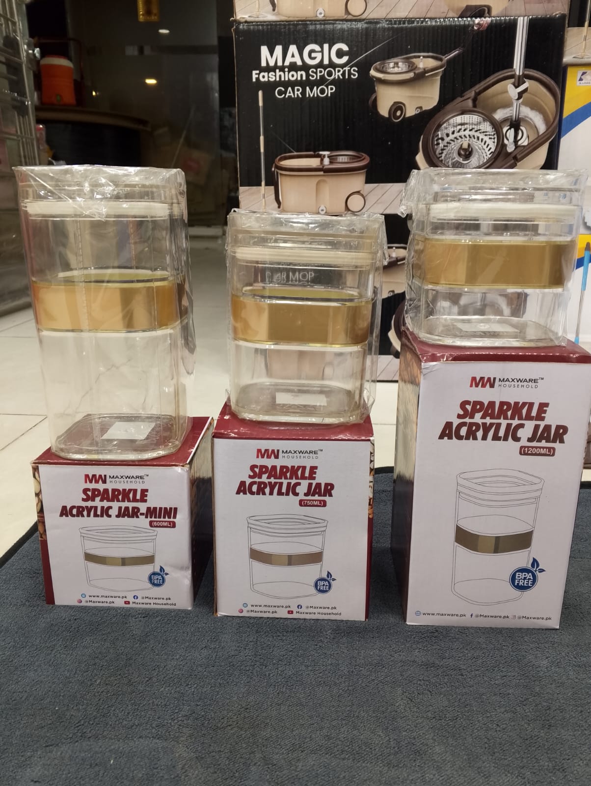 Acrylic Airtight Storage Container