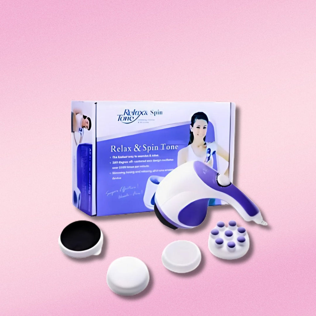 Relax & Spin Tone Body Massager – Your Ultimate Full-Body Relaxation Tool!