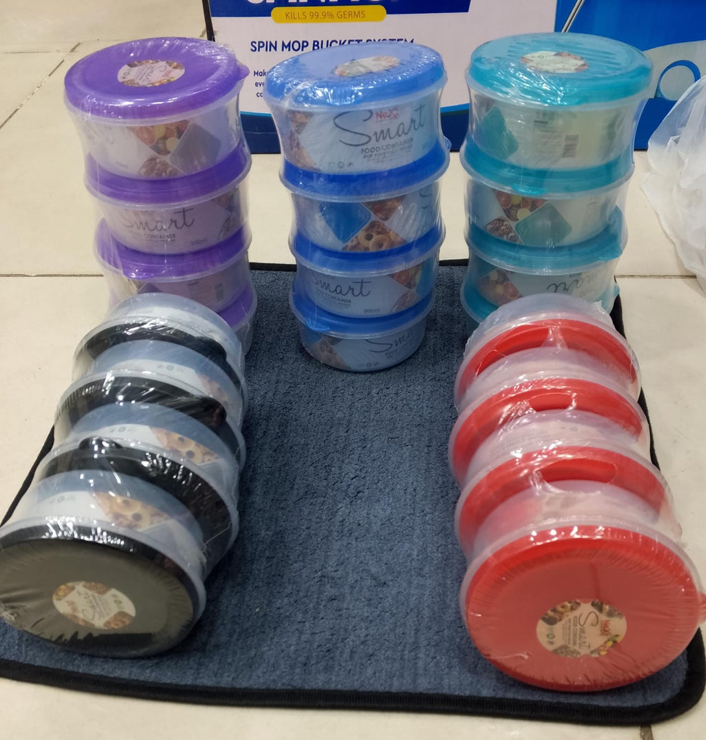 Smart Food Container Set - Small - 4 Pcs