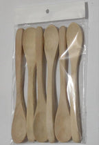 Wooden Spatula Spoon Pack of Six