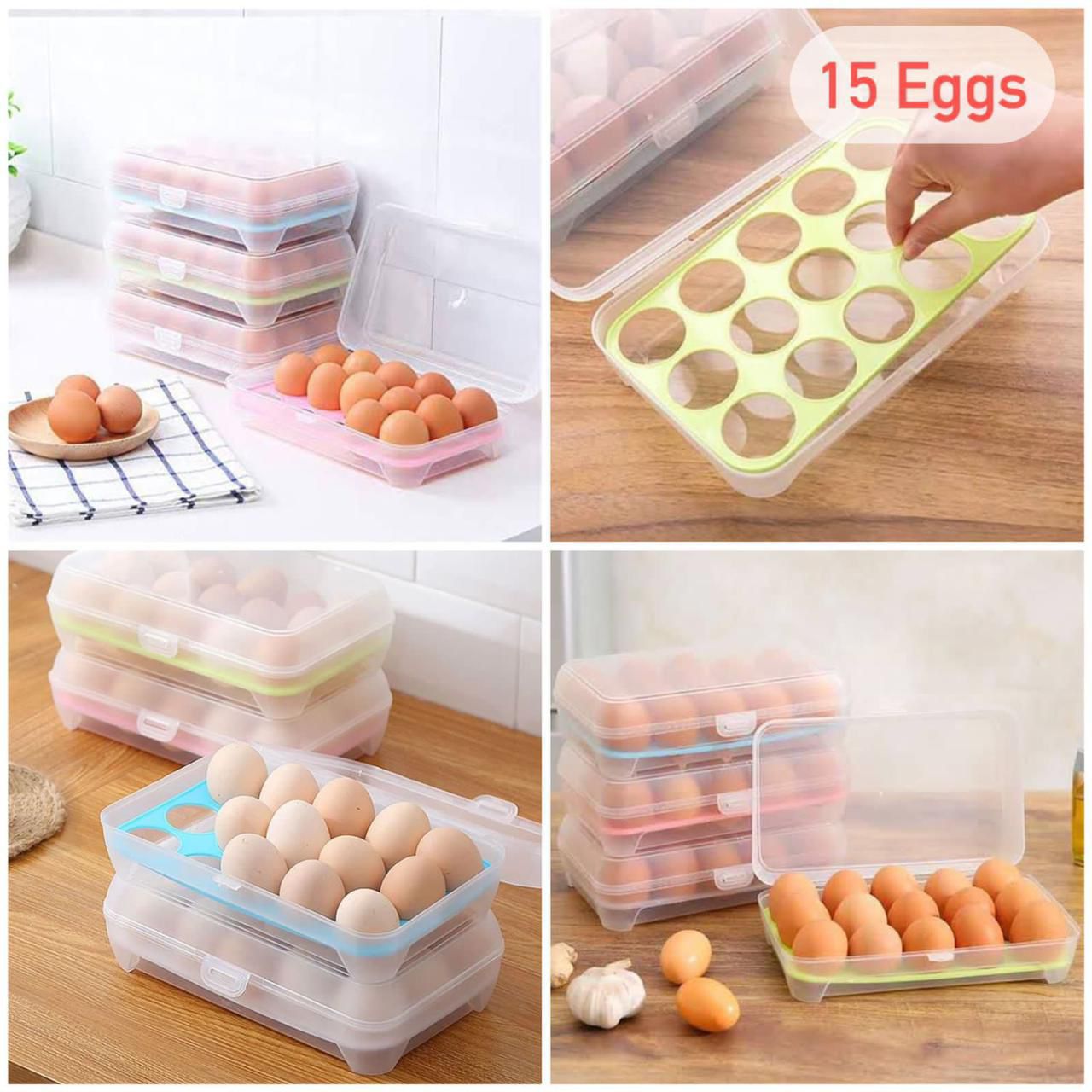 15 grid Egg tray storage