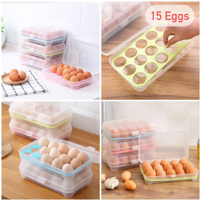 15 grid Egg tray storage
