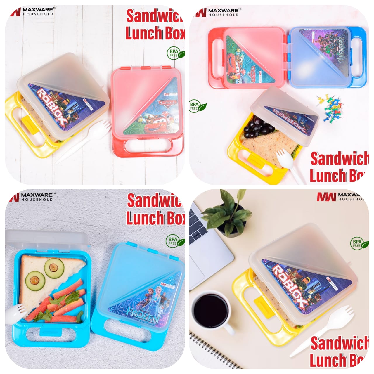 Plastic Sandwich Box