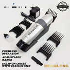 Dengleng RF-609 Rechargeable Hair and Beard Trimmer – Ultimate Grooming Machine for Men