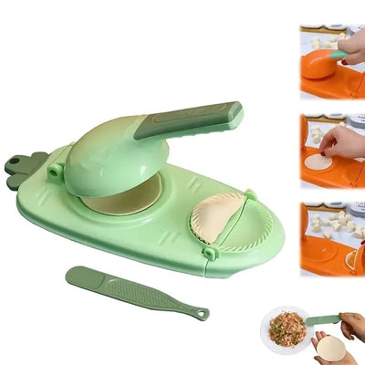 2 in 1 Dumpling Mold - Large Dumpling Maker with Meat Scoop - Celebrate Ramzan with Homemade Delights
