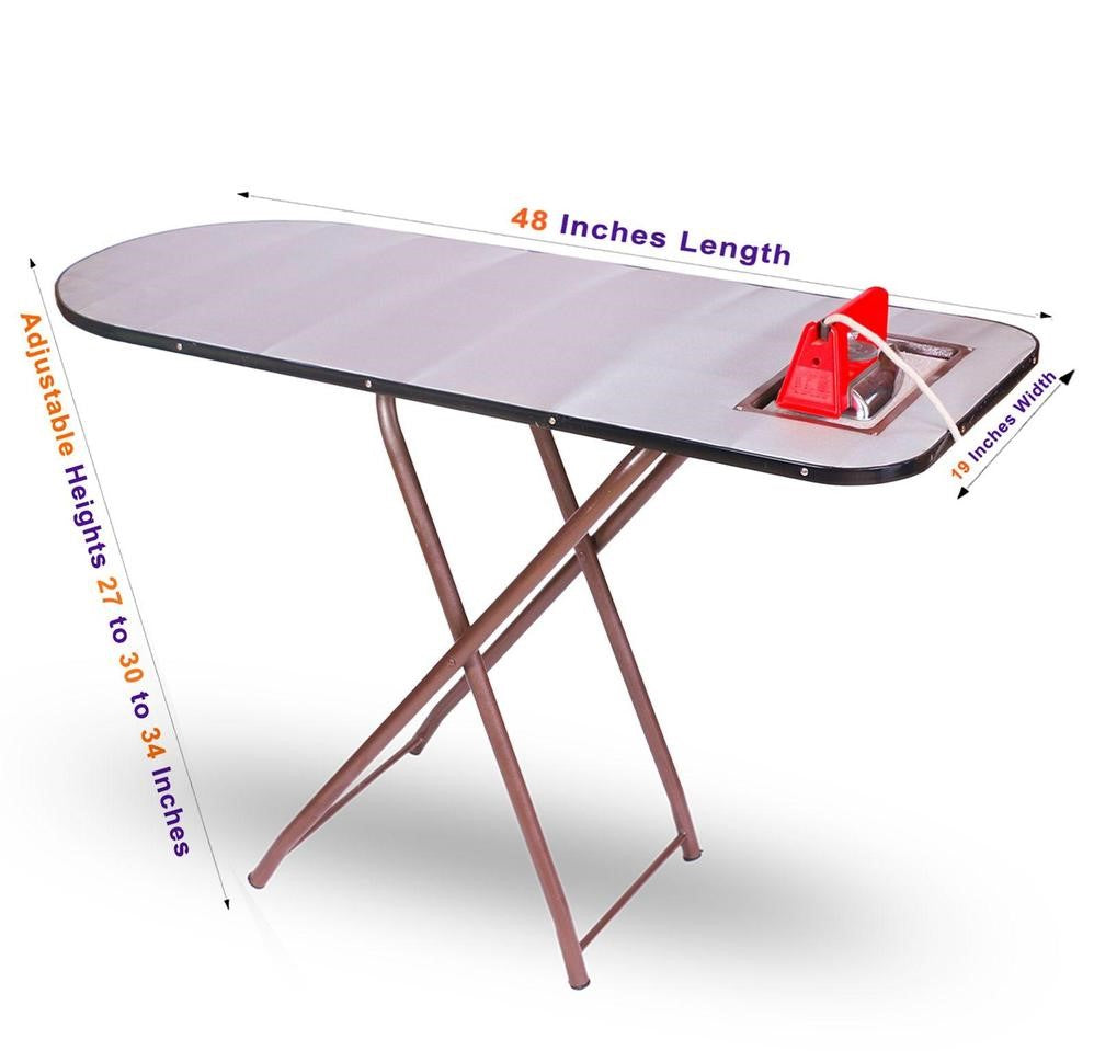 1 Pc Foldable and Adjustable Iron Table Stand