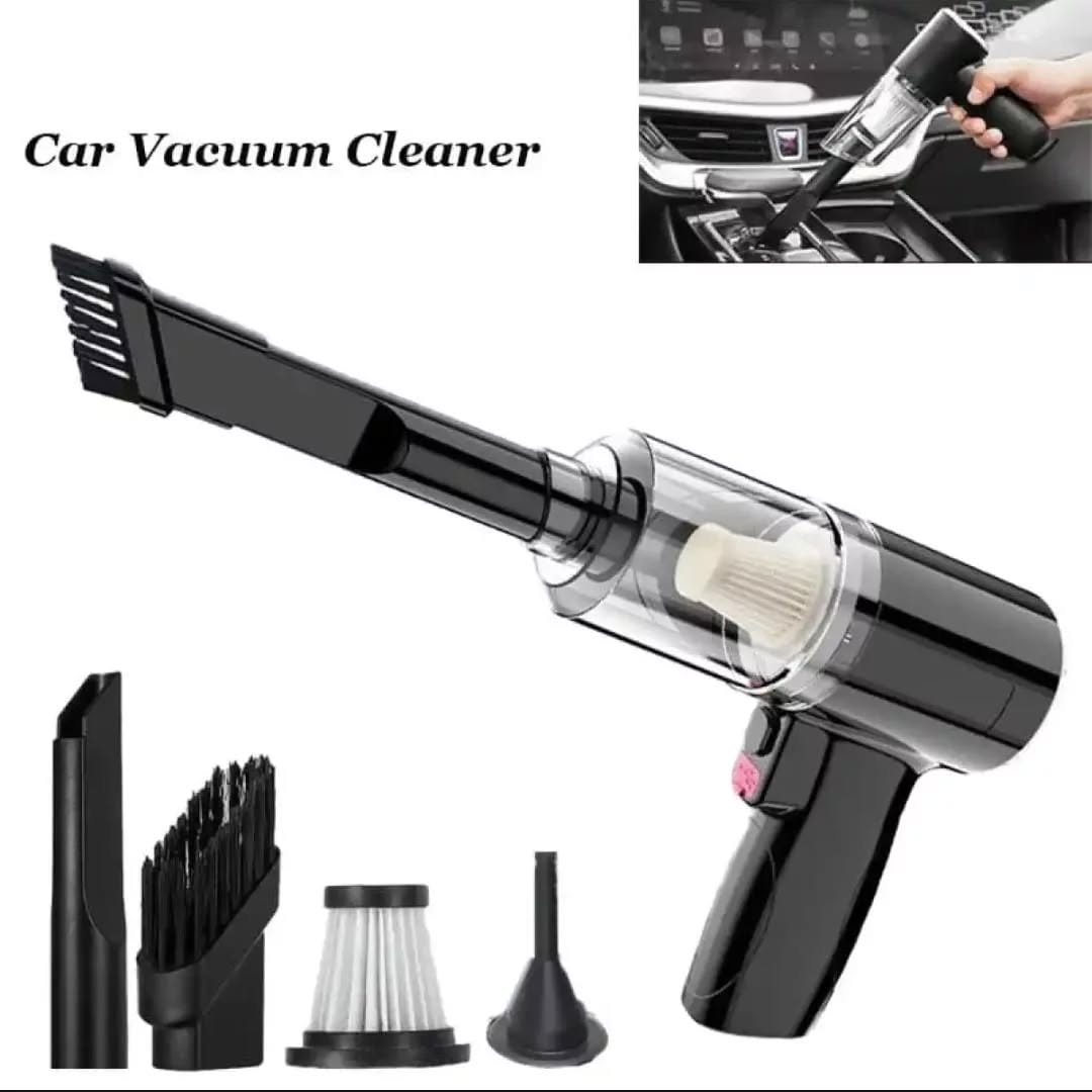 3 in 1 Car Vacuum Cleaner Duster Blower Rechargeable