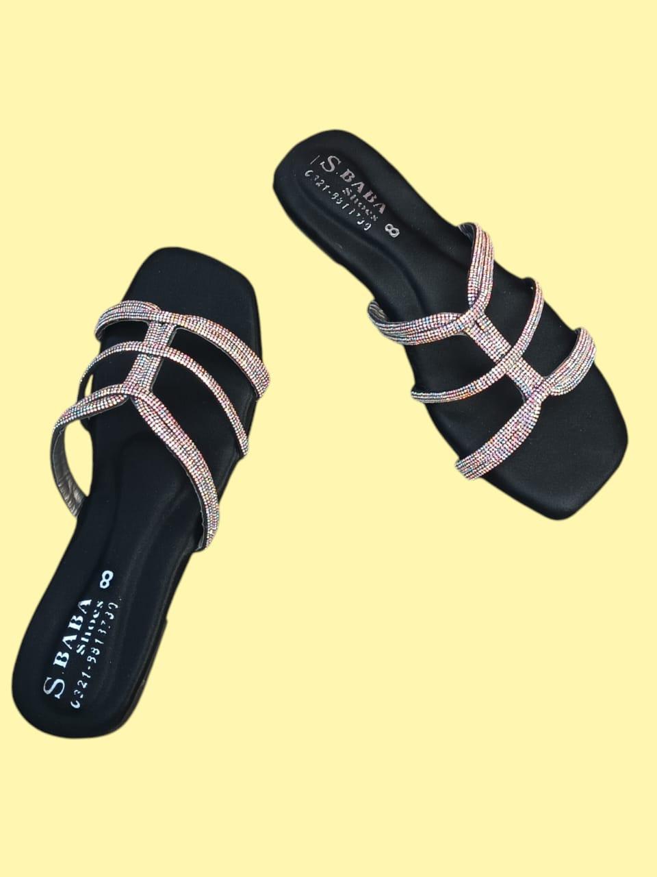 Women's Casual PVC Flat Slipper 13