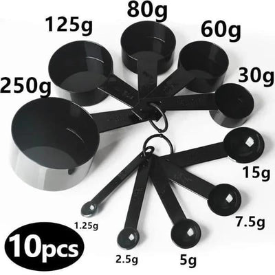 10 Pcs Measuring Cups & Spoon Set