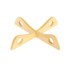 Wooden Pan Pot Holder – Detachable, Heat-Resistant & Non-Slip Stand for Hot Pans, Bowls, and Dishes