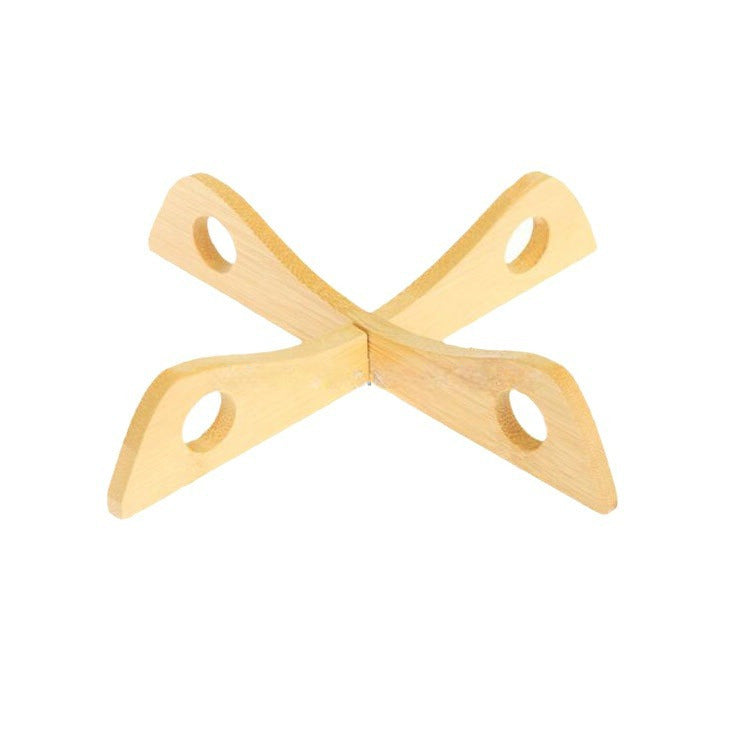 Wooden Pan Pot Holder – Detachable, Heat-Resistant & Non-Slip Stand for Hot Pans, Bowls, and Dishes