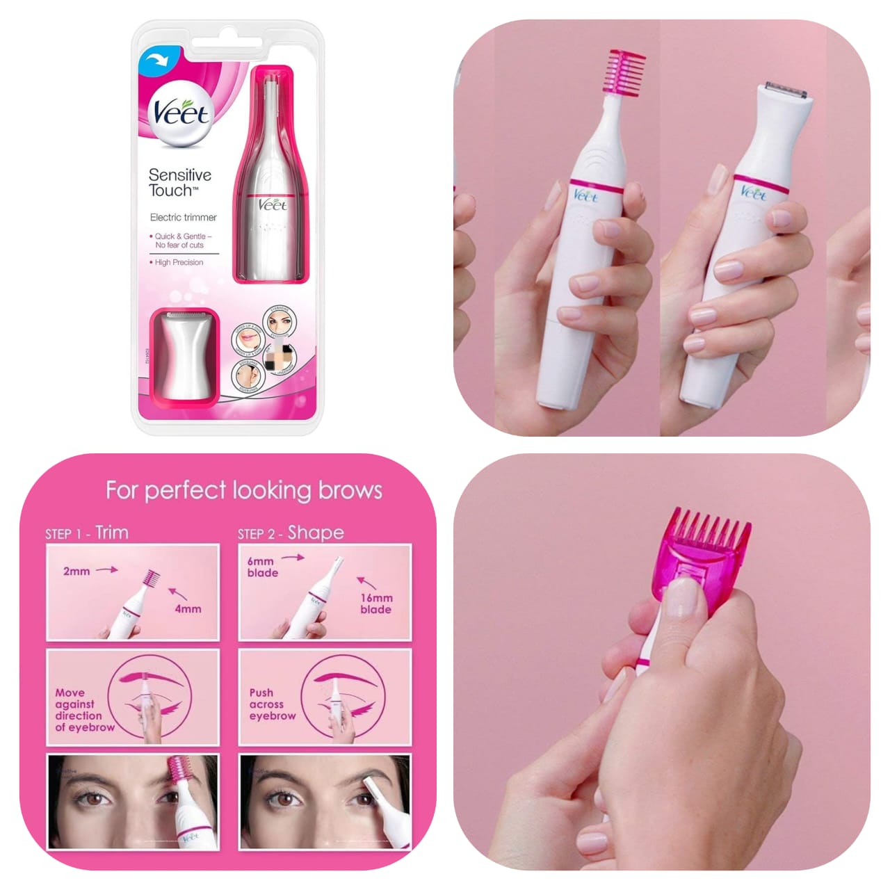 Veet Sensitive Precision Beauty Styler &  Eyebrow Trimmer